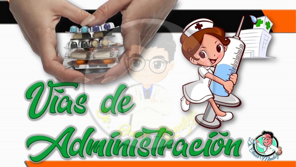 Vías de administración de medicamentos