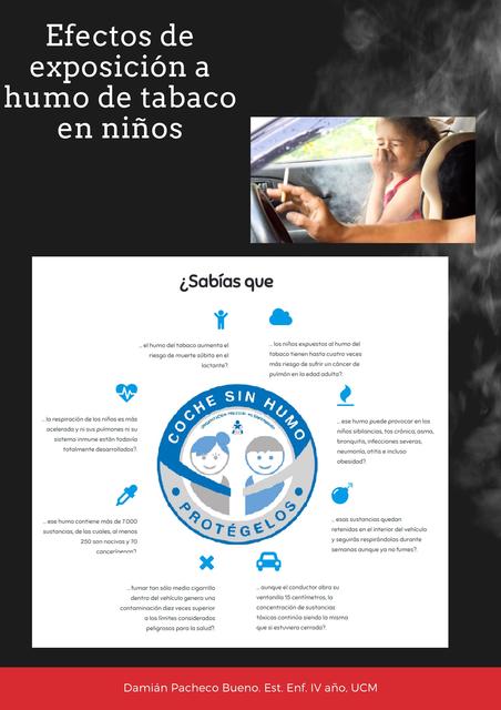 Efectos de Exposición a Humo de Tabaco en Niños 