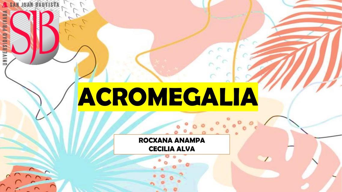 Acromegalia