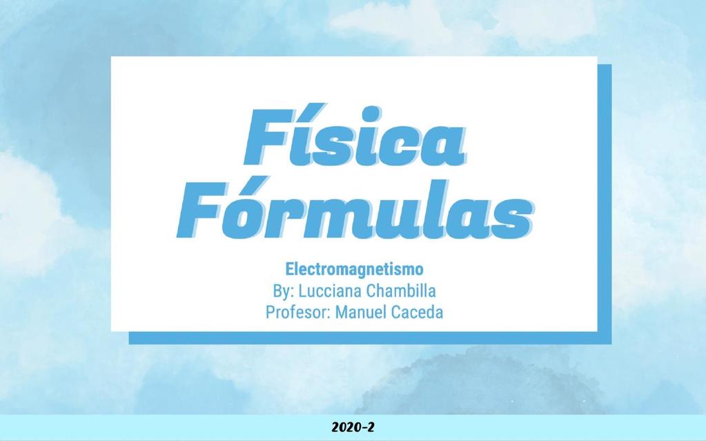 Electromagnetismo 