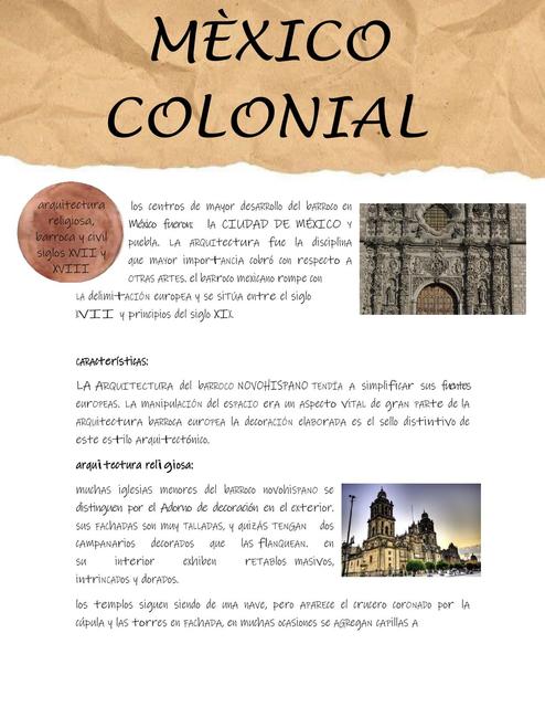 México Colonial