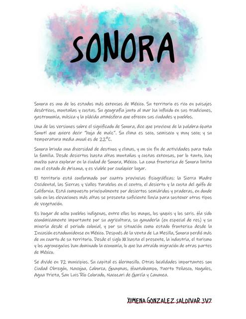 Sonora