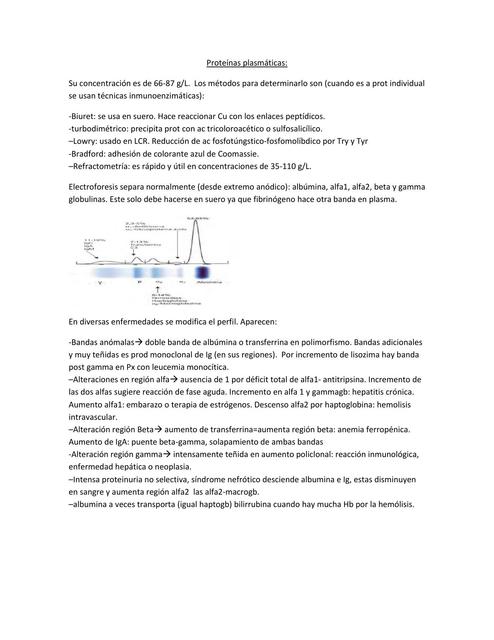 Proteínas Plasmáticas