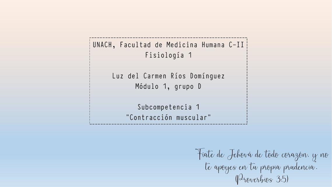 Contracción Muscular