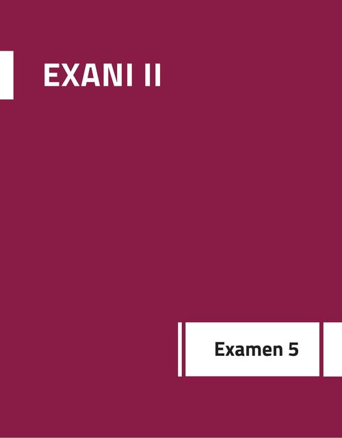 Examen de Matemáticas