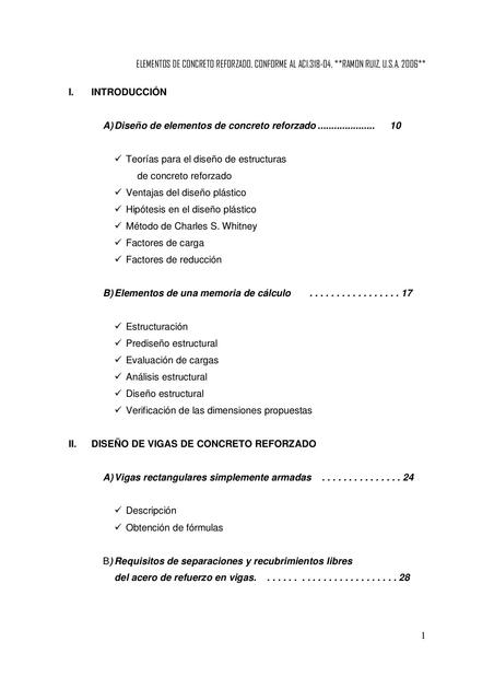 Elementos de Concreto Reforzado