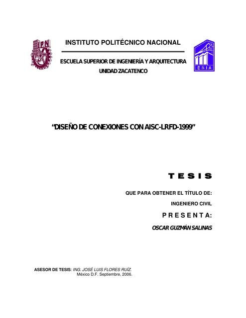 Diseño deConexiones de AISC-LRFD 1999