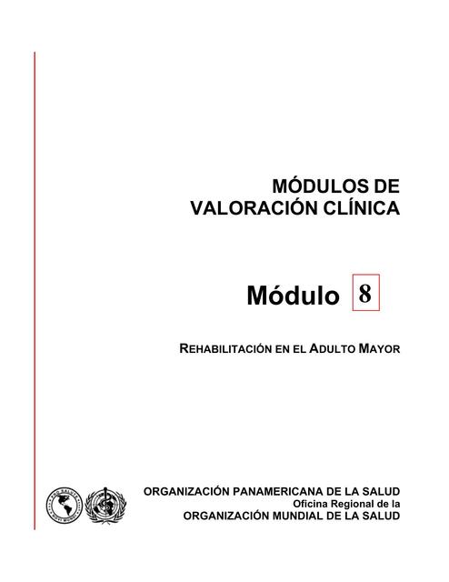 Rehabilitación en el Adulto Mayor     