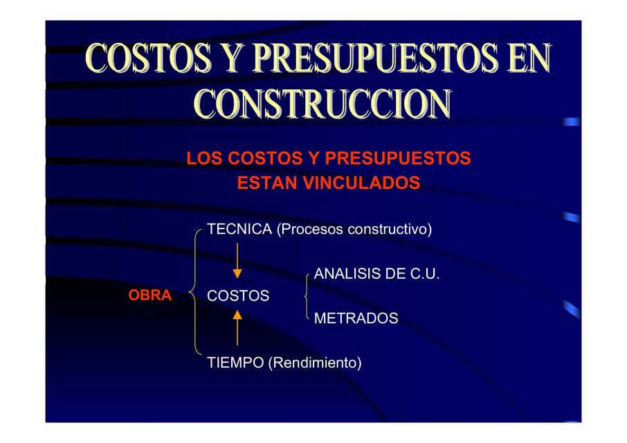 Costos En Edificaciones