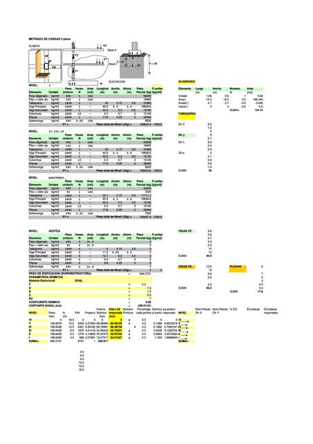 Metrado Sismo 5pisos.Xls