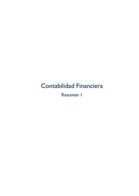 Contabilidad Financiera 