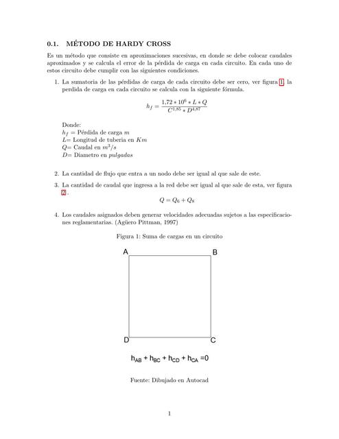 Método de Hardy Cross