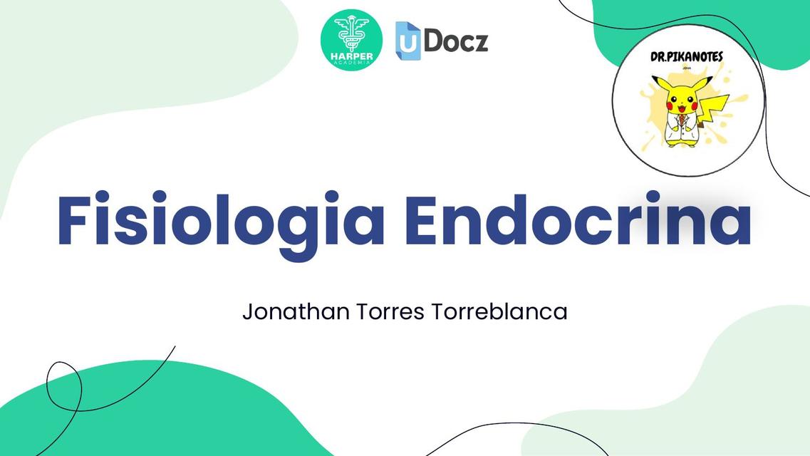 Fisiología Endocrino Ponencia