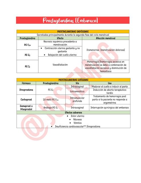 Prostaglandinas