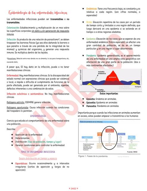 Epidemiología de las enfermedades infecciosas