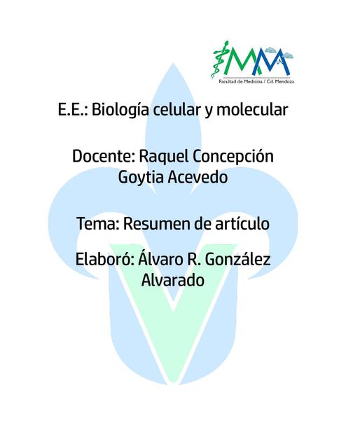 Resumen Artículo Insulina