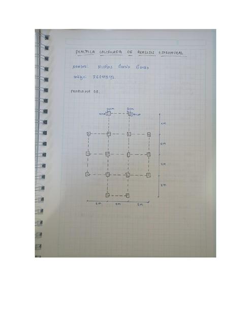 Prácticas Calificadas de Analisis Estructural