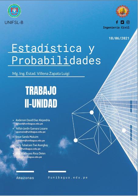 Estadística y Probabilidades