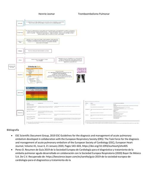 Tromboembolismo Pulmonar