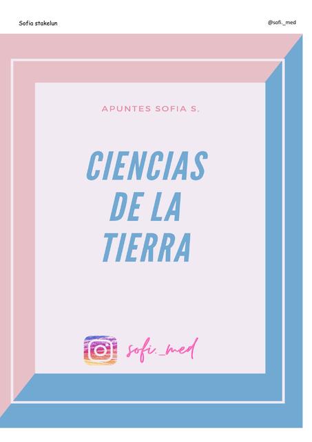 Ciencias de la Tierra