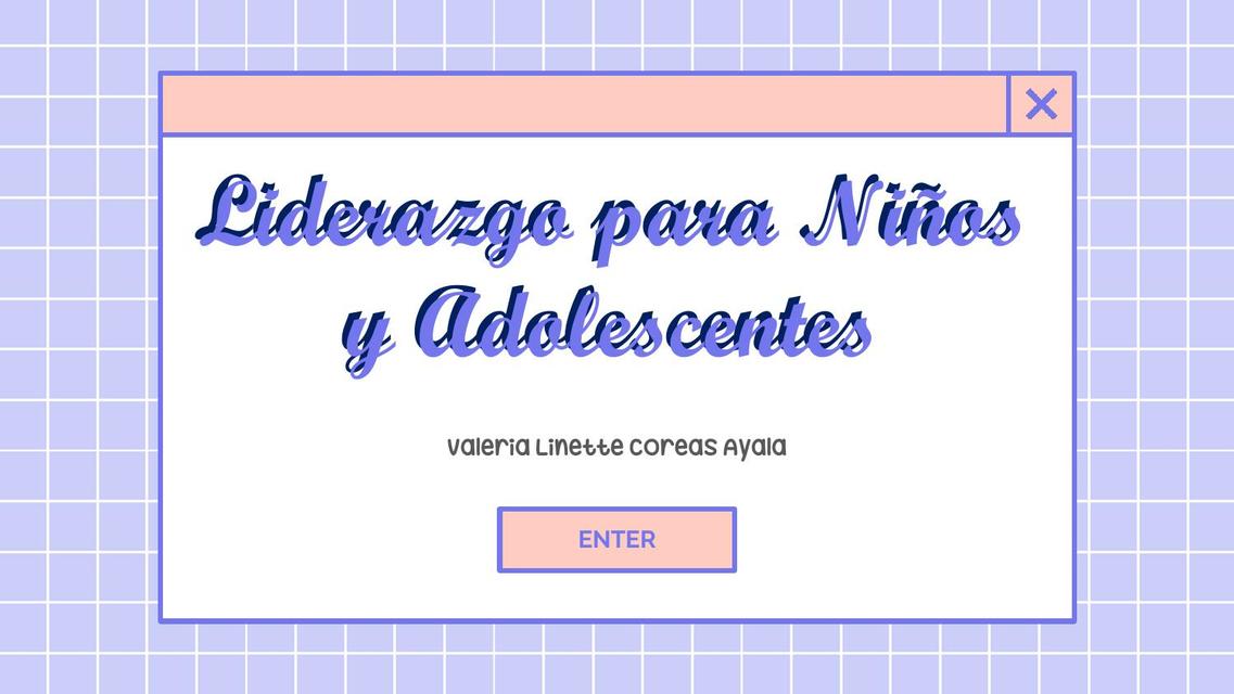 Liderazgo para Niños y Adolescentes 