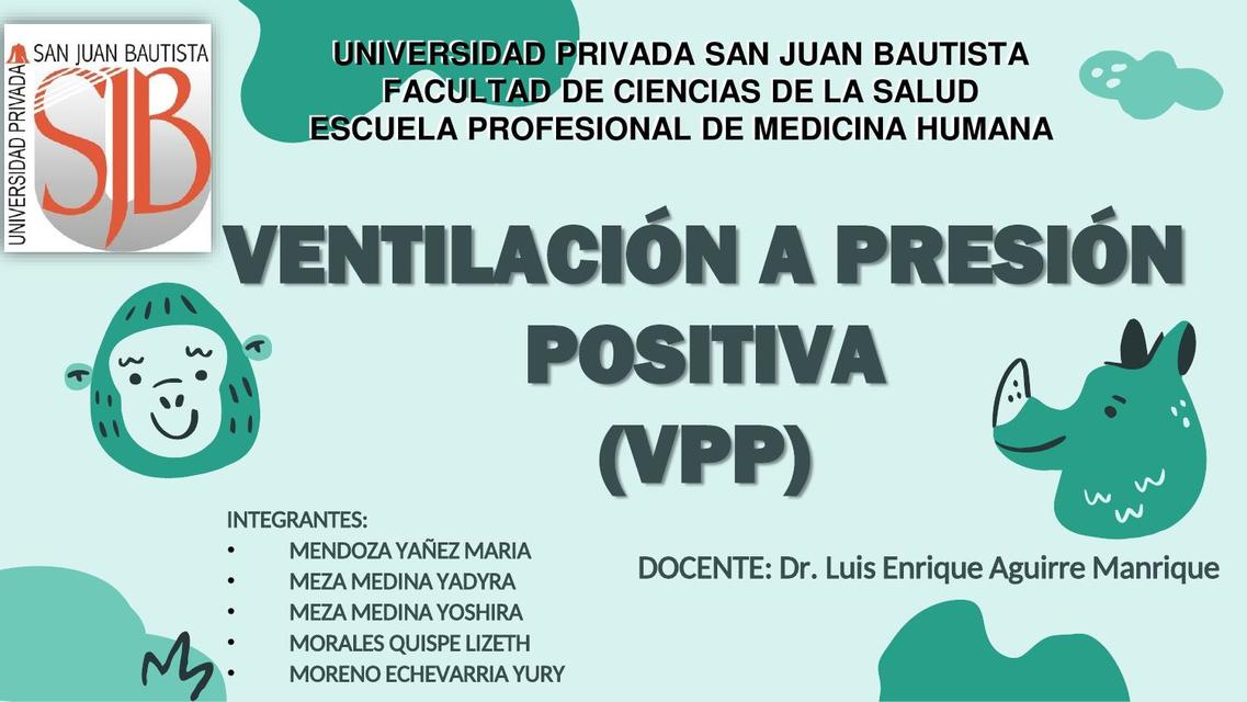 Ventilación a Presión Positiva f uDocz Ventilación a Presión Positiva f uDocz