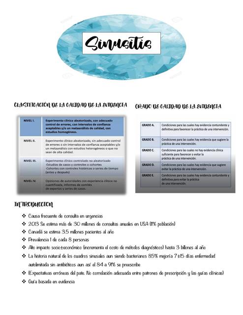 Sinusitis 