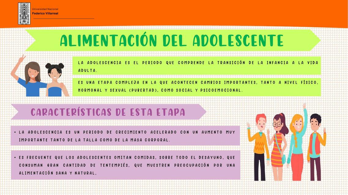 Alimentación del Adolescente