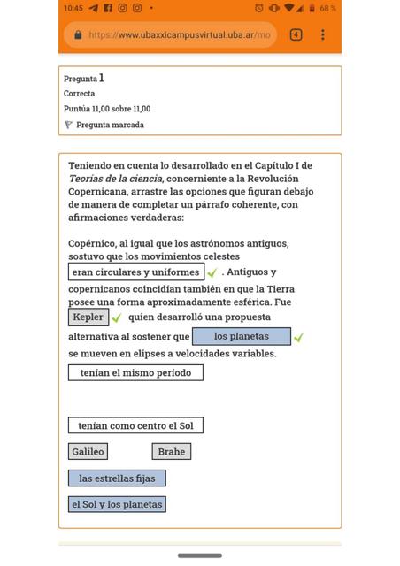 Primer Parcial de Teorías de la Ciencia