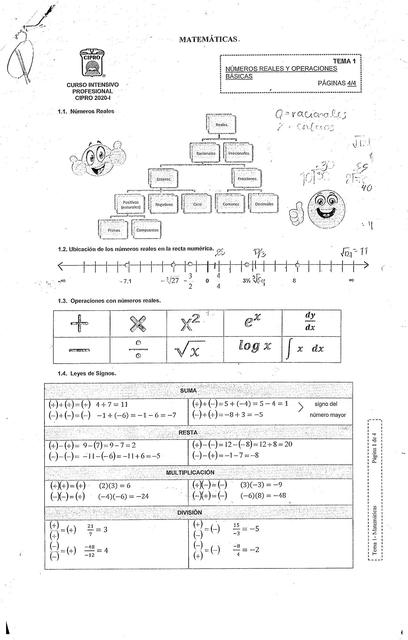 Matemáticas 