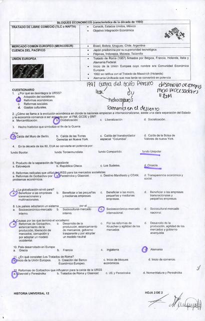 Bloques Económicos