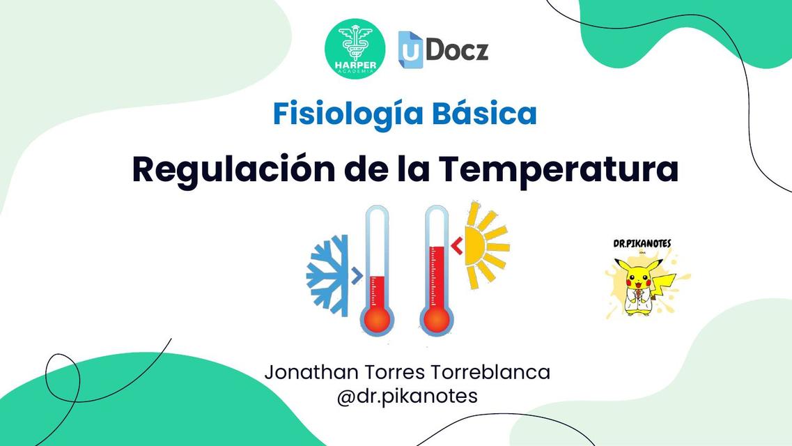 Regulación de la temperatura