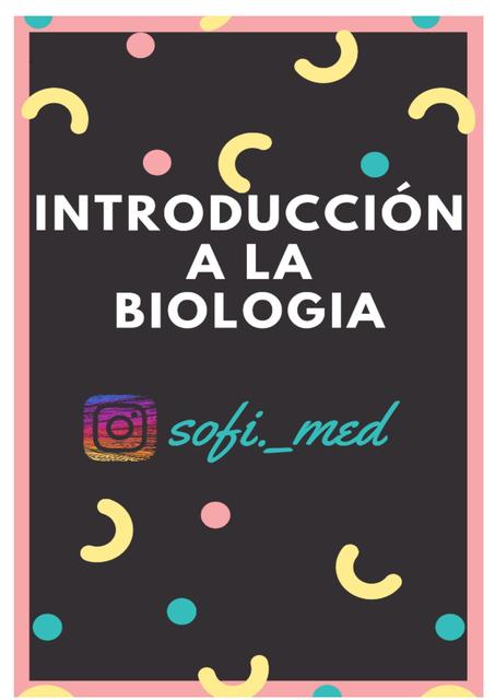 Introducción a la Biología 