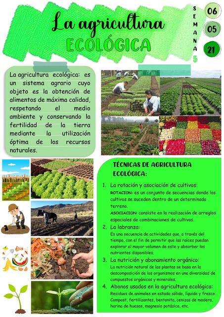 La Agricultura Ecológica