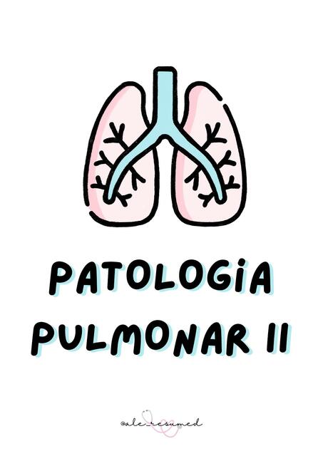 Patología pulmonar II