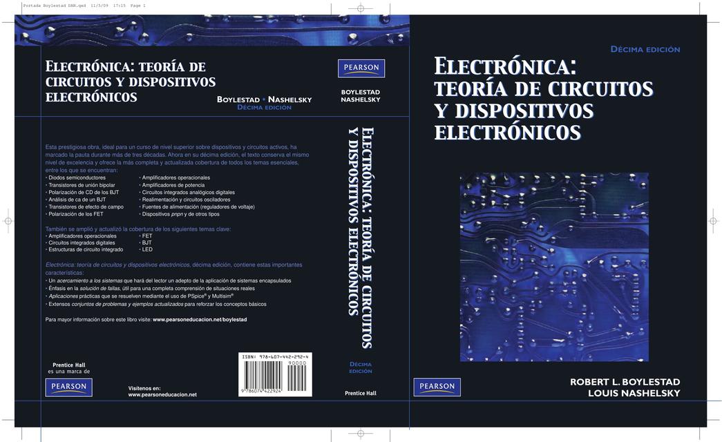 Electrónica: Teoría de Circuitos y Dispositivos Electrónicos 