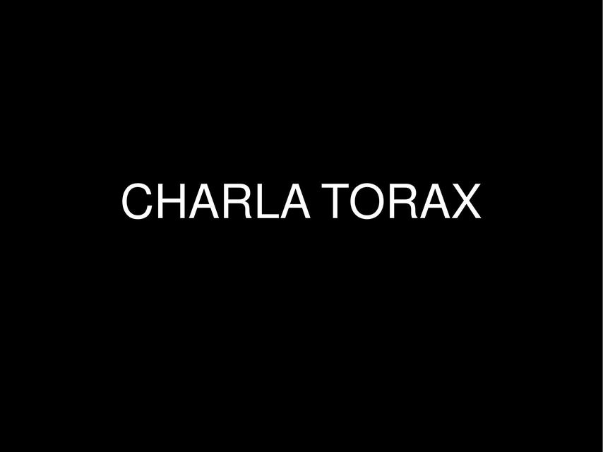 Charla Torax