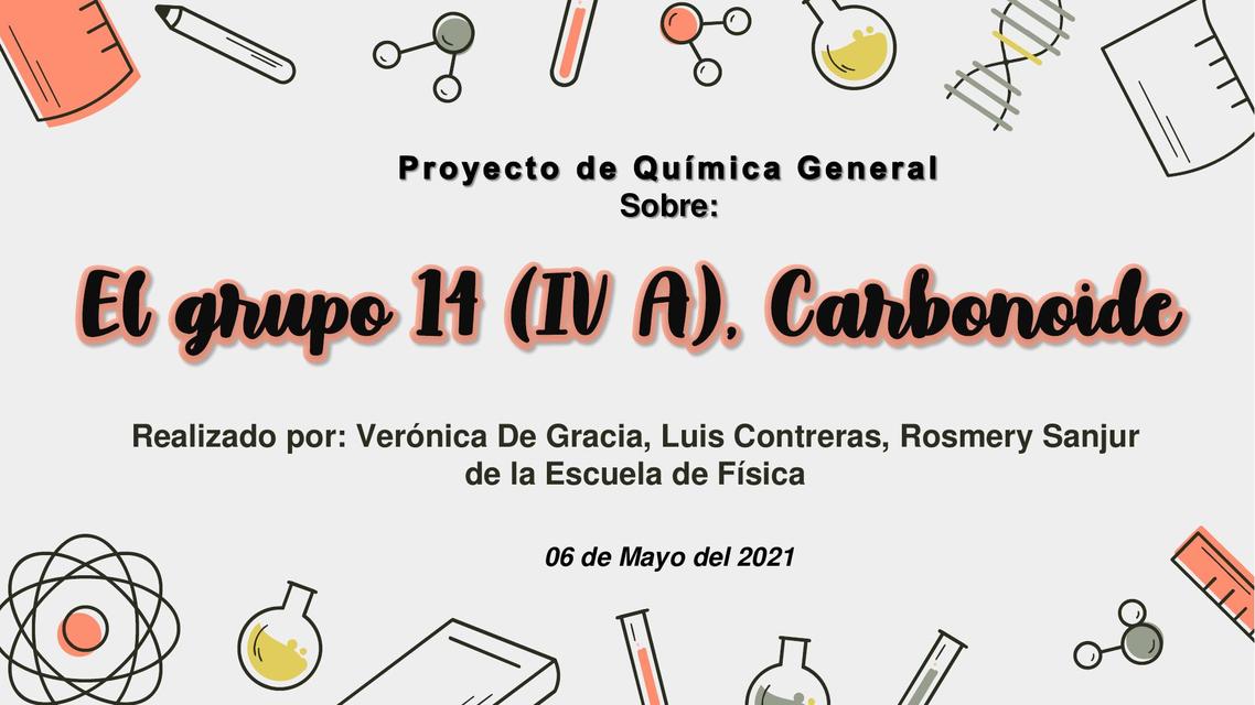 Proyecto de Química General