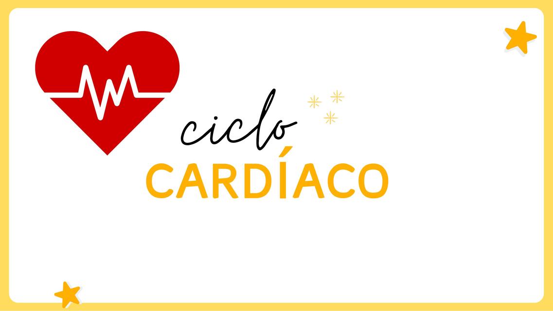 Ciclo Cardíaco