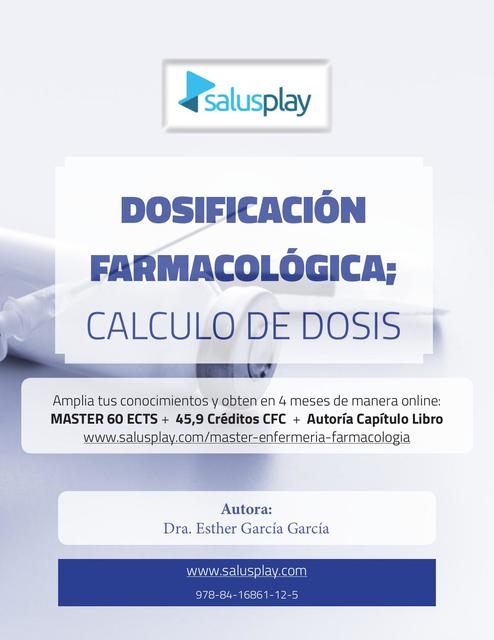 Dosificación Farmacológica 