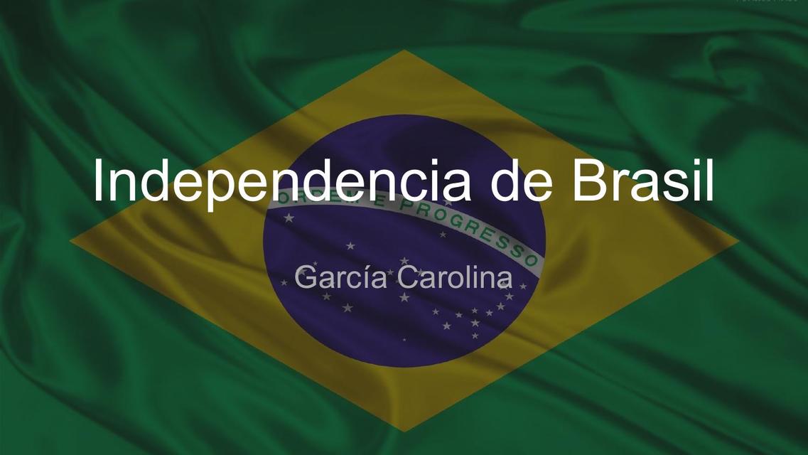 Independencia de Brasil