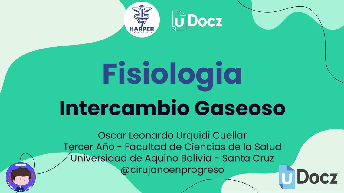 Intercambio Gaseoso