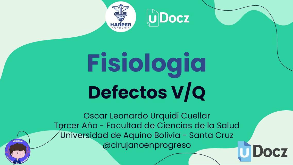 Defectos V Q