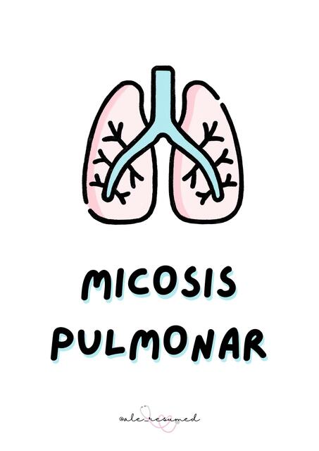 Micosis Pulmonar