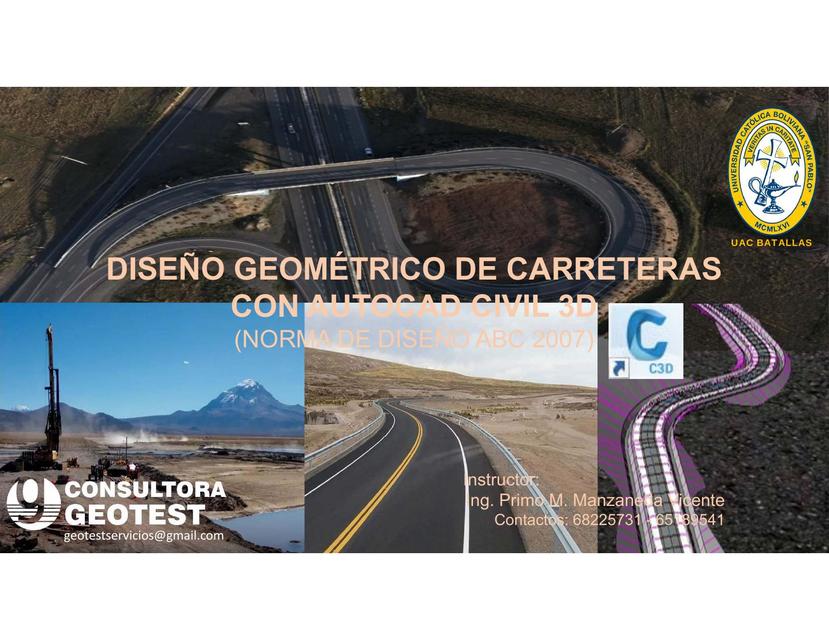 Diseño Geométrico de Carreteras