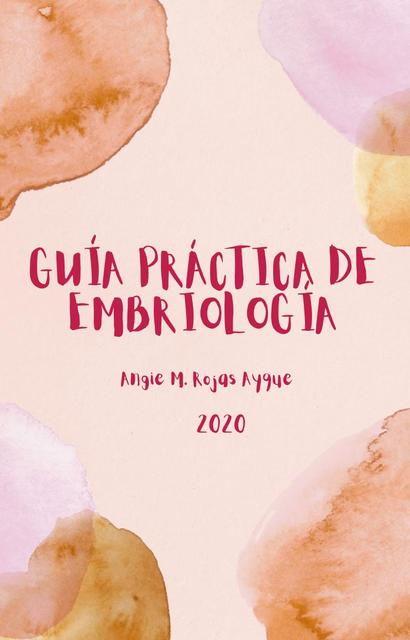 Guía Practica de Embriología 