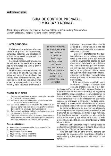 Guía de Control Prenatal 