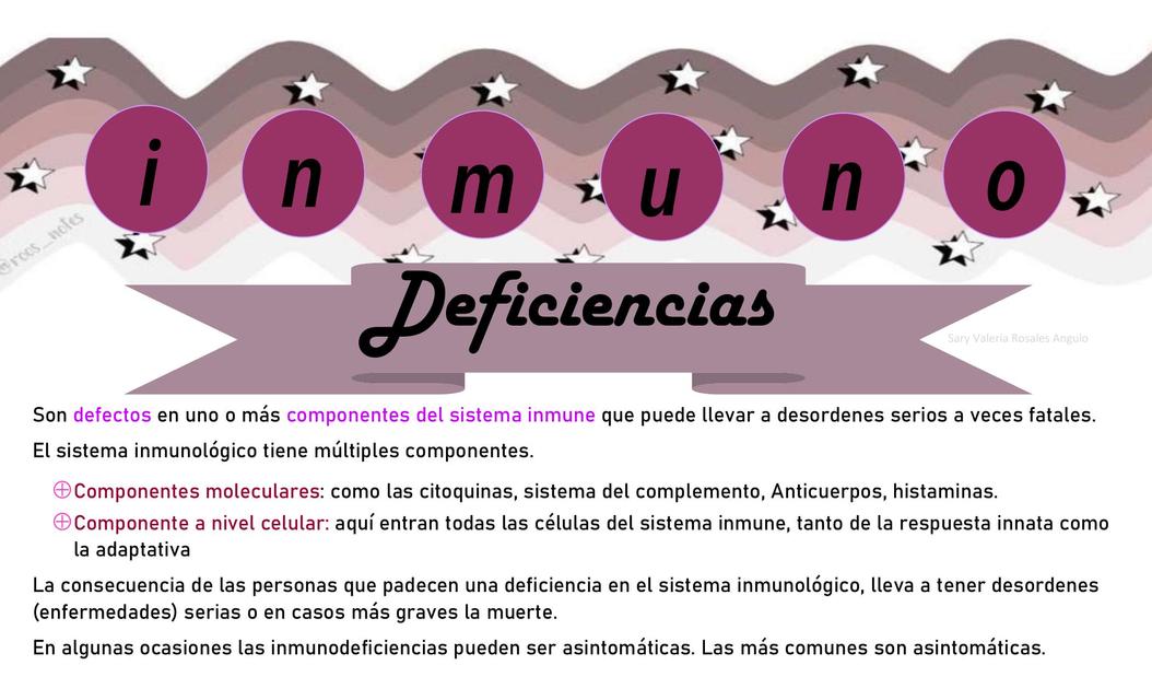 Inmunodeficiencias