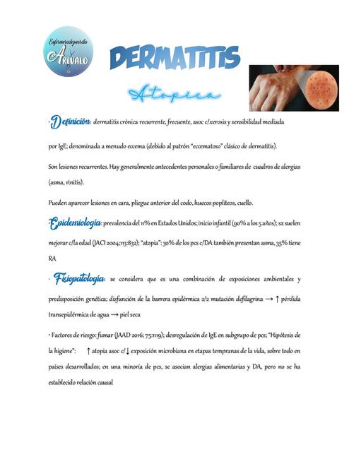 Dermatitis Atópica 