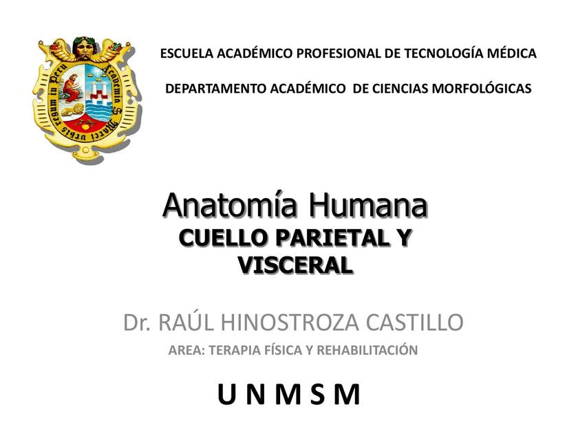 Cuello Parietal y Visceral 